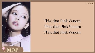 BLACKPINK - 'Pink Venom' (Easy Lyrics)