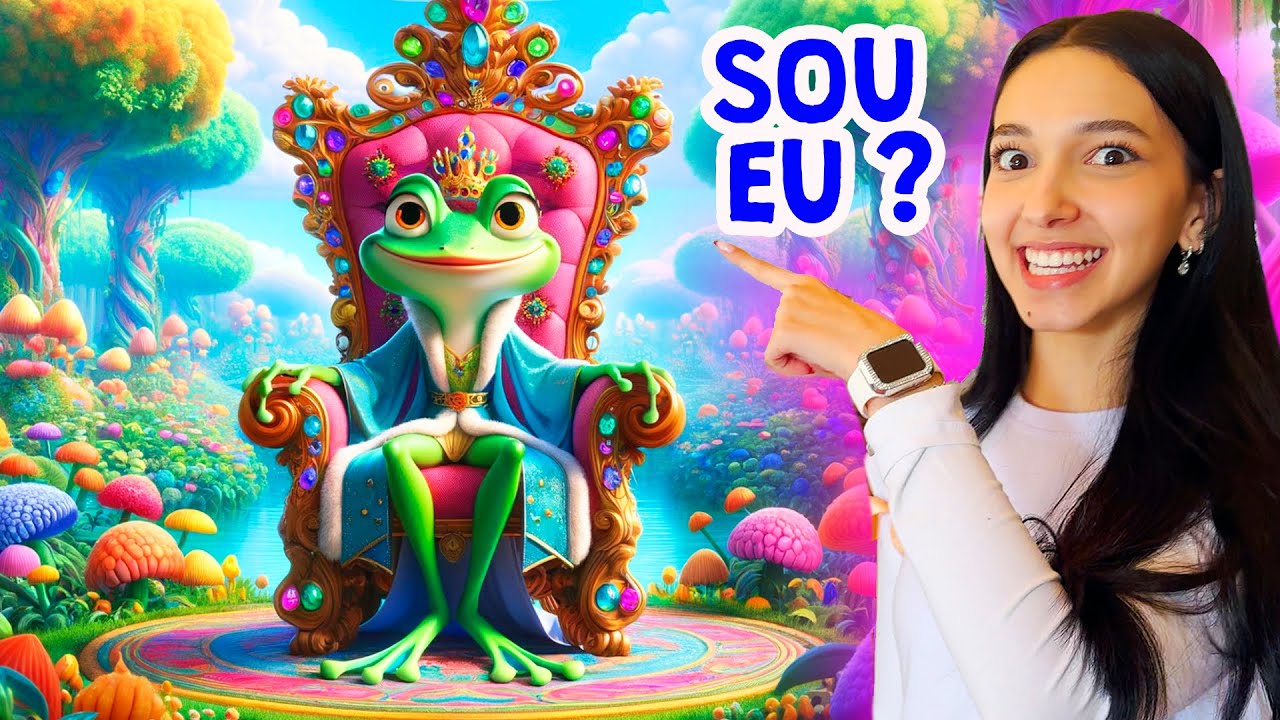 ESSA RAINHA SAPO SOU EU (Escape the Frog Obby) | Luluca Games
