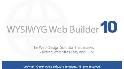 Создание сайтов в программе Web Builder 10 (Урок 8 - исправления ошибки при работе со слоями )