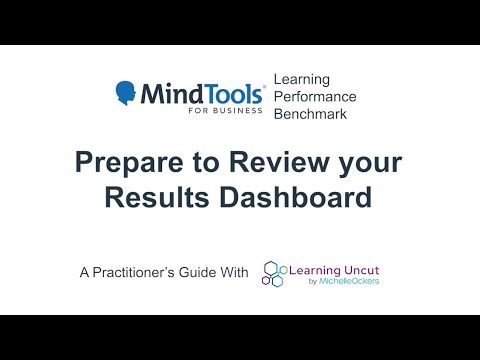 Results Dashboard Summary | Learning Performance Benchmark with Michelle Ockers