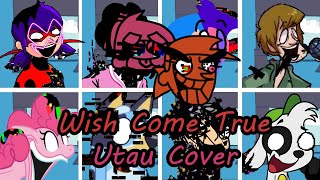 Wish Come True But Every turn a different character sings (FNF Wish Come True But) - [UTAU Cover]