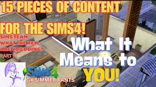 15 Pieces of Content Coming to the Sim4? Sims Team, What the Hell Are You Doing? Part VI