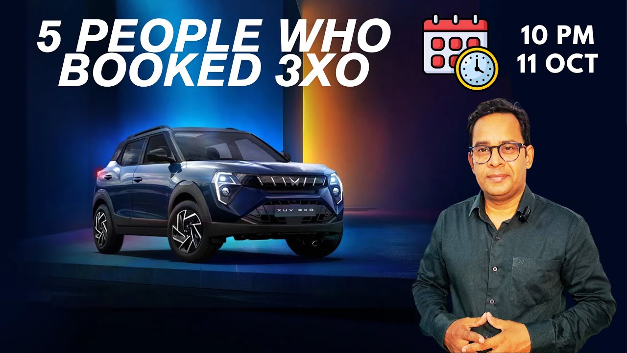 5 PEOPLE WHO BOOKED 3XO