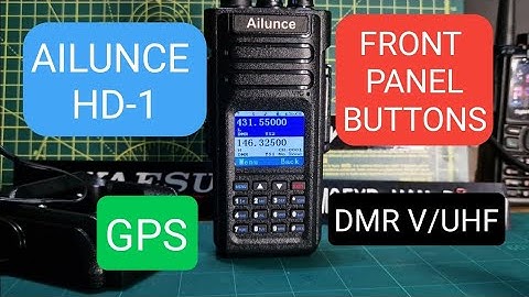 AILUNCE HD-1 Front Panel Button Functions