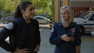 Brettsey - Chicago Fire - 10x06 Pt.6 - Brett gets her phone back