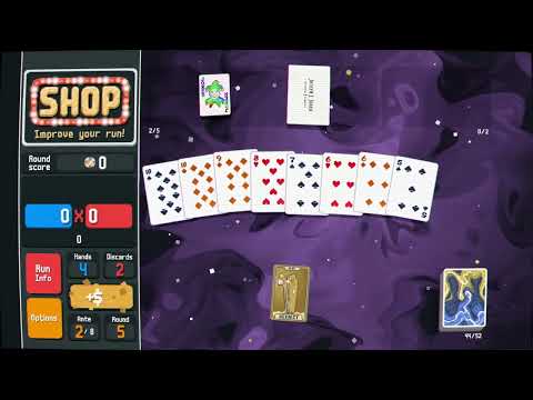 Balatro // Gold Stake // Ghost Deck // Double Polychrome Wee Joker