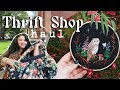 Spend the day with me Thrift Shopping // Embroidery