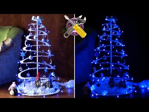 فيديو: كيف تصنع شجرة عيد الميلاد بيديك