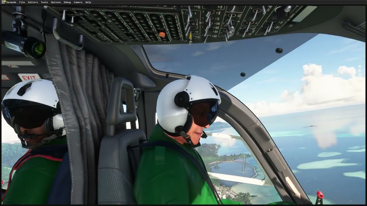 MSFS 2020 HPG H145 Hawaii HEMS missions with mountain landing