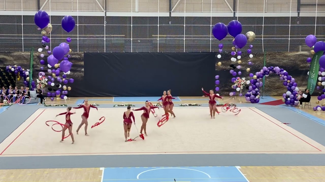 Auria - Jyväskylän Naisvoimistelijat, Välinemestaruuskilpailut FINAALI 27.11.22, yli 18v kilpasarja