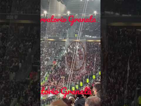 Video Derby Juve TORINO 1.000 granata sovrastano tutto la stadio #osservatoriogranata #dnagranata #derby