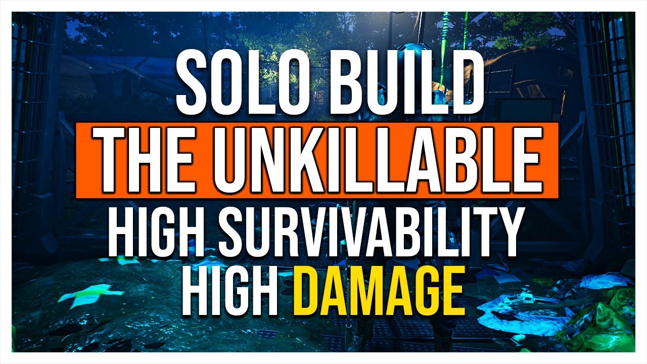 Solo PvE Build with High Survivability and High Damage - The Division 2 T.U.15 Season 9.