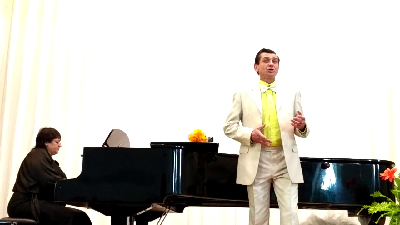 Украинская народная песня «Черные брови, карие очи» Эдуард Листин - YouTube