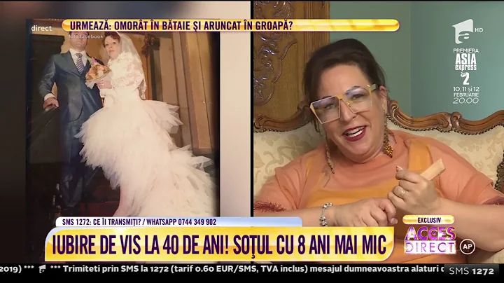 Jeni Nicolau, mireas la 42 de ani: Am plns foarte ...