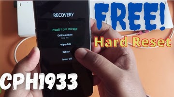 CPH1933 Hard Reset Oppo A5 Factory Reset Free No Need Credit