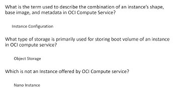 1Z0-1085-23 Oracle Cloud Infrastructure 2023 Foundations Associate