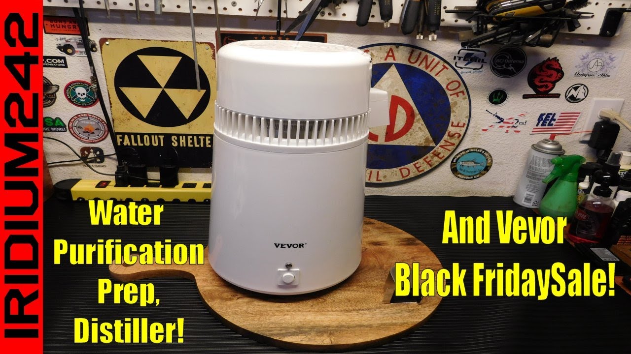 Vevor Prepper Black Friday Deals Water Distiller! YouTube