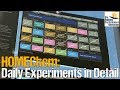 HOMEChem: Daily Experiments in Detail