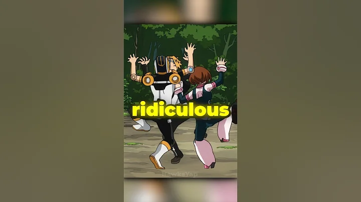 3 Most Ridiculous Moments in My Hero Academia 😭#mha