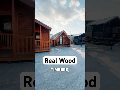 A Frame Glamping Pod With Kitchen Bathroom