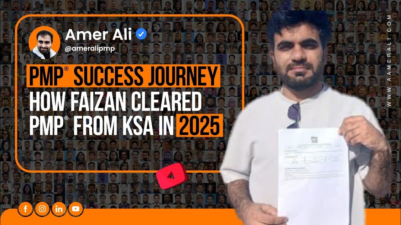 Настоящая причина, почему Файзан блестяще сдал экзамен PMP! Путь Файзана к успеху на экзамене PMP.