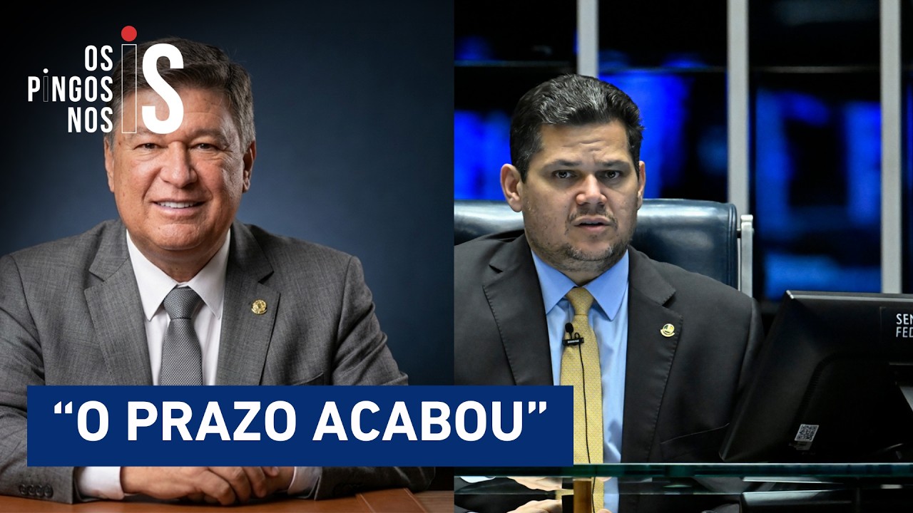 Carlos Viana pede afastamento de Alcolumbre no Conselho de Ética
