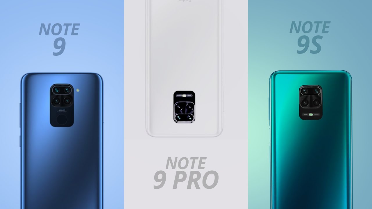 Los Redmi Note 9, Note 9S y Note 9 Pro de Xiaomi, explicados