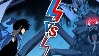Sung Jin Woo Vs Spider Dungeon Boss Solo Leveling