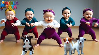 Jingle Bells 🎄 Kids &amp; Toddlers Dance | Christmas Song 2025 | Baby Dance | Nursery Rhyme | Neela Tota