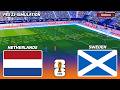 Netherlands vs Sweden | FIFA World Cup 2026 | PES 21 Simulation