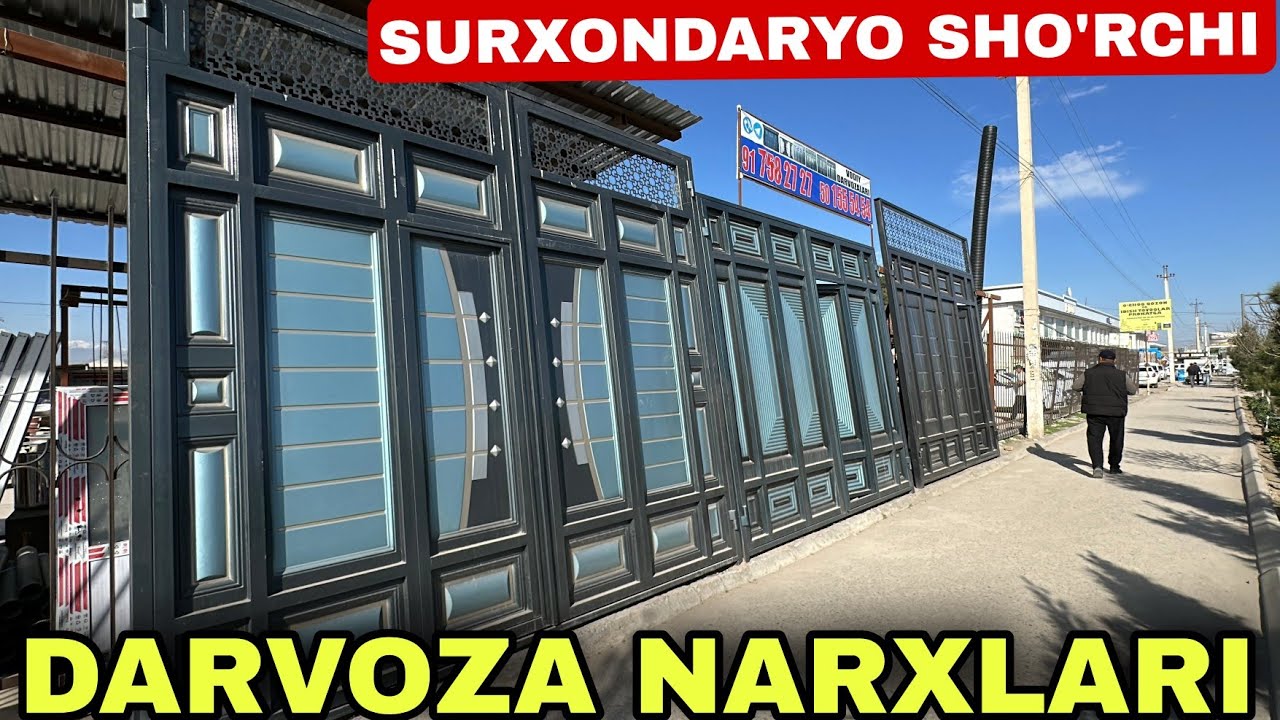 SHO'RCHI DARVOZA NARXLARI 