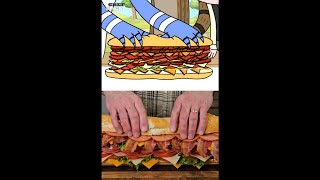 Sandwich Wars: Hoagie Sandwich vs. Grilled Cheese And Pandesal! #sandwich #craig #rigby #mordecai