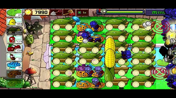 Plants vs. Zombies Puzzle - Last Stand Endless (Part 5: 20 cobs) - Flags 141 to 150