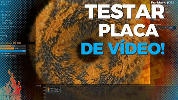 Como TESTAR PLACA de Vídeo Para ver Se esta Com Defeito Tutorial - FurMark