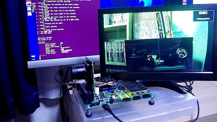 ZCU104 IMX274_FMC HDMI out