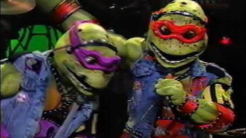 "TMNT: The Coming Out of our Shells Tour" VHS