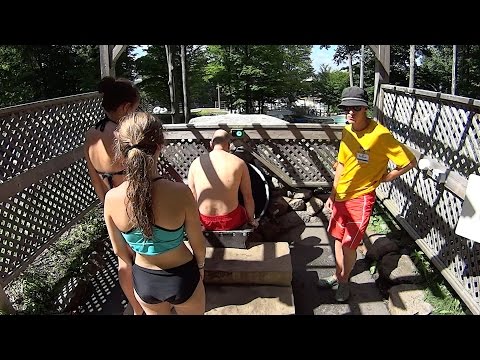 Trompe d'Éléphant Water Slide at Ski Bromont