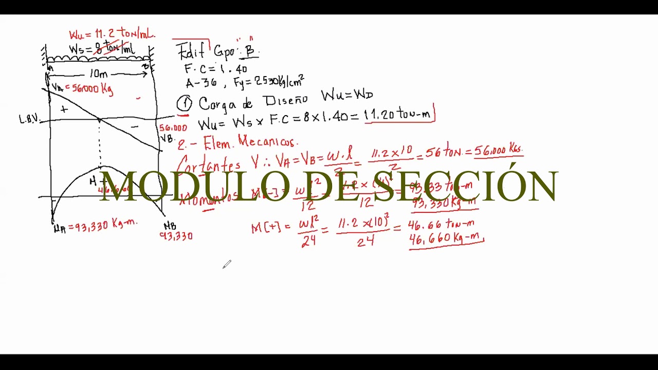 DISEÑO DE VIGA EN ACERO