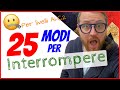 âœ‹ðŸ¤« 25 FRASI per INTERROMPERE qualcuno in INGLESE! A1-C2!ðŸ‡¬ðŸ‡§ðŸ”¥