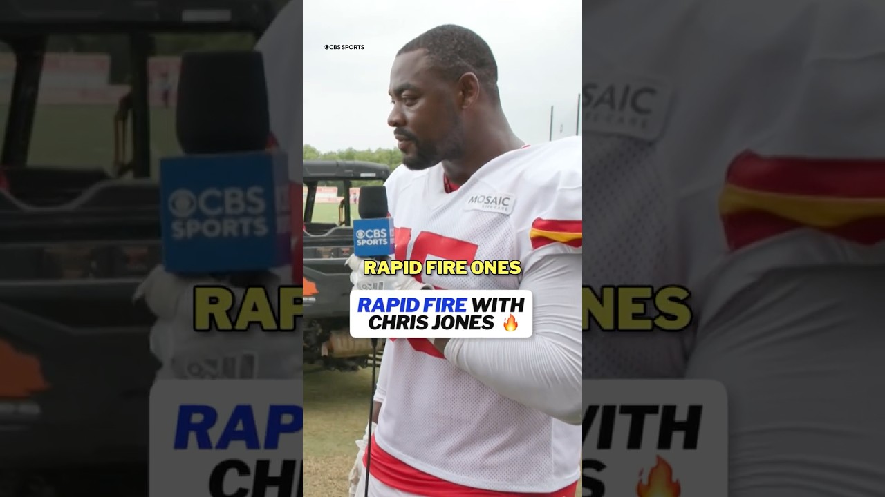 Chris Jones has a lot of confidence in George Karlaftis 😤 #nfl #ufc #chiefs