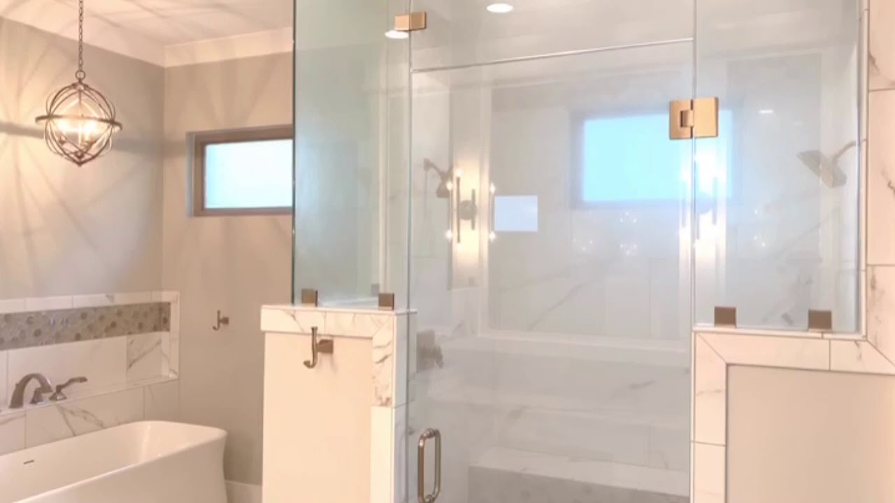 Steam Shower Door Install YouTube