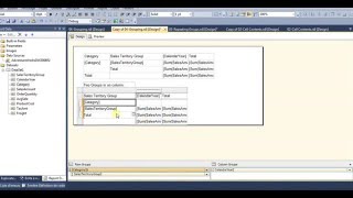 Reporting ServceSSRS Tutorial Grouping 2