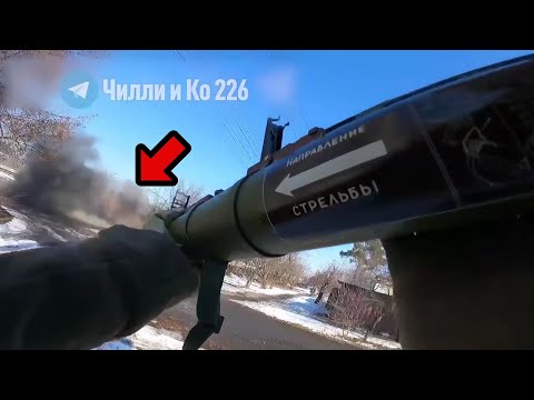 ? Ukraine War - Ukrainian Helmet Cam Close Range RPG Ambush On Russian Ural Truck