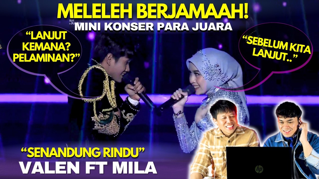 Salting Tembus Layar! Valen dan Mila Bawakan "Senandung Rindu" di Mini Konser Para Juara DA 7