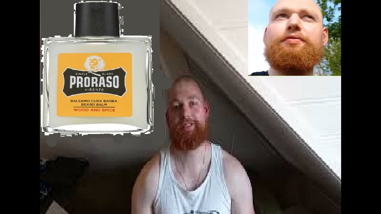 My favourite beard product! Proraso beard balm review (wood and spice)