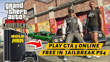 How To Play GTA 5 Online On A JailBroken PS4//100% Working!
