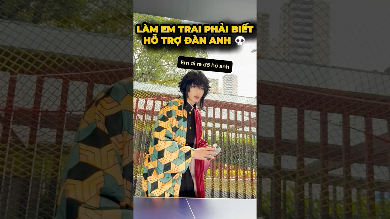 Phận làm em trai phải biết hi sinh🥹- Anh trai Giyuu#cosplay #shorts #minnacosplay