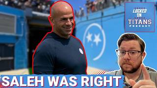Robert Saleh PROVEN RIGHT for Sitting DRAFT CLASS After Tennessee Titans Rookie Mini-Camp Failures