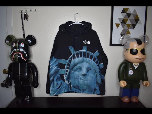 STATUE OF LIBERTY ON A JACKET!?!? (TNF x SUPREME MTN. JACKET