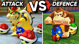 Should you be Aggressive or Defensive in Mario Kart 8 Deluxe?